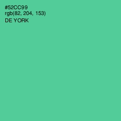 #52CC99 - De York Color Image